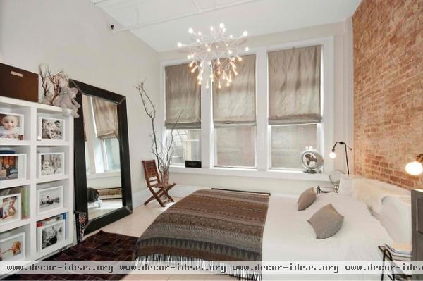 union square loft bedroom - modern - bedroom - new york