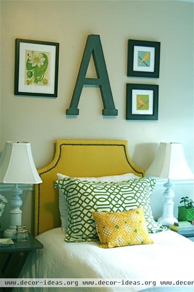 Yellow girl's bedroom - eclectic - bedroom - salt lake city