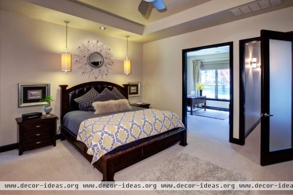 2415 Red Bud Canyon - contemporary - bedroom - oklahoma city