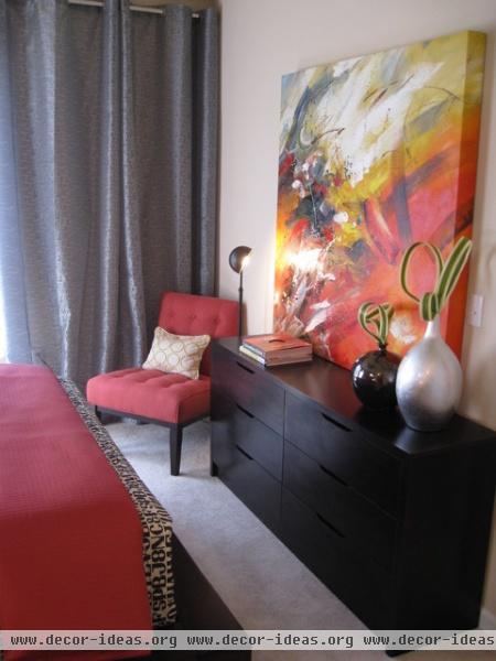 Michelle Salz-Smith, ASID, CID - modern - bedroom - other metro