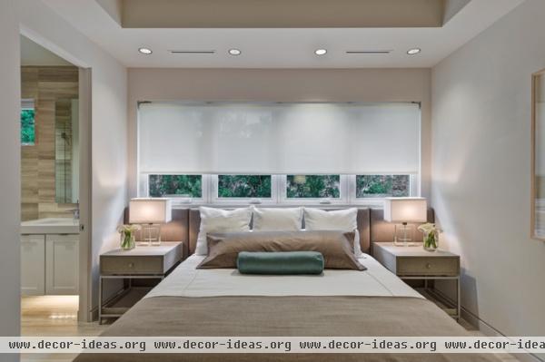 2012 New American Home - contemporary - bedroom - 2012 New American Home - contemporary - bedroom -