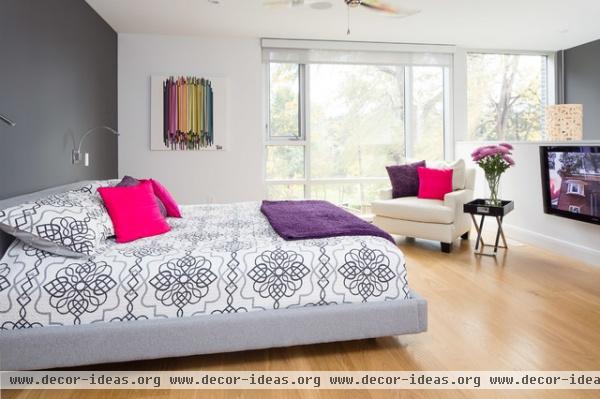 Serene Simplicity - modern - bedroom - toronto Serene Simplicity - modern - bedroom - toronto