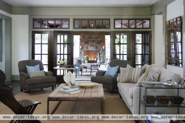 Family Room - traditional - family room - atlanta