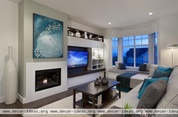 Roxton - contemporary - living room - vancouver