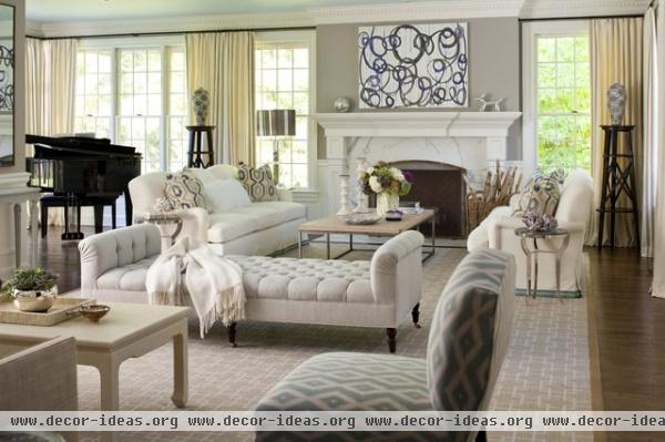 Sue De Chiara's home - contemporary - living room -