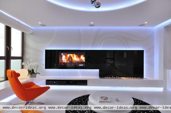 Fire Line Automatic at the Sea Tower in Gdynia - modern - living room - other metro
