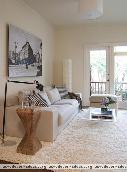 North Beach Condo - modern - living room - san francisco