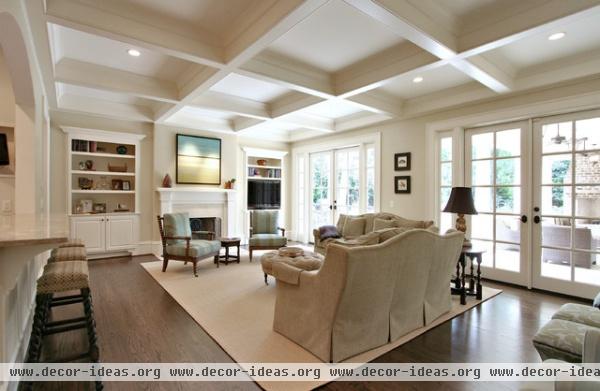 Family Room - traditional - family room - atlanta