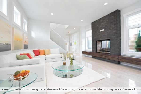 2011 Stampede Dream Home - modern - living room - calgary