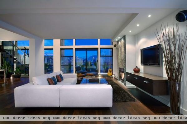 Rockstar Retreat - modern - family room - vancouver