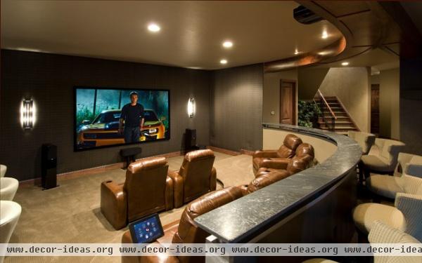 Media Rooms and Theaters - traditional - media room - denver