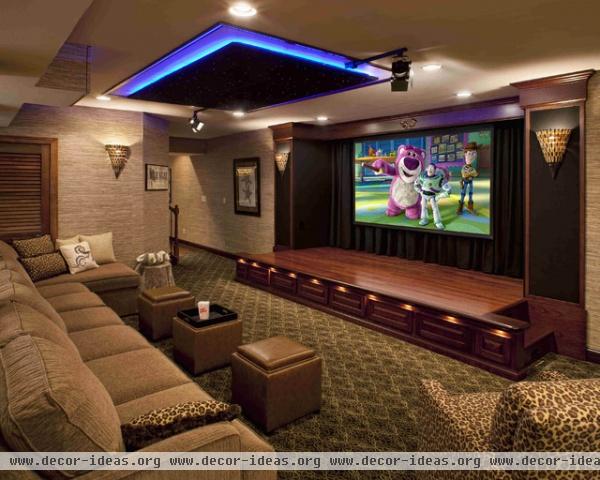 Performance Theater - contemporary - media room - philadelphia