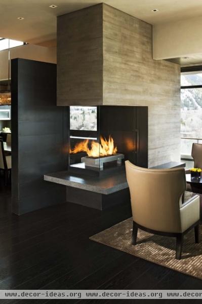 Magnifico Residence - contemporary - living room - denver