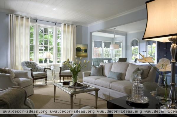 J. Hirsch Interior Design Portfolio - traditional - living room -