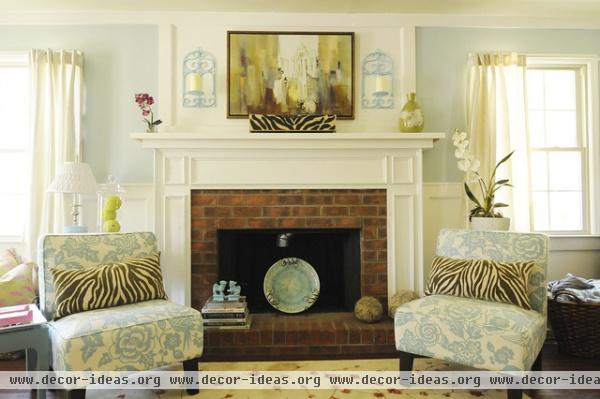 Contemporary Beach Living Room - traditional - living room - charleston