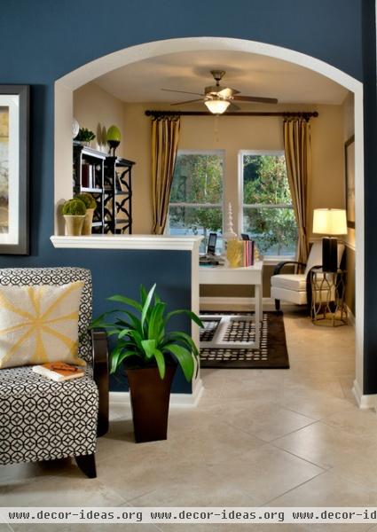 Evandale - traditional - living room - jacksonville