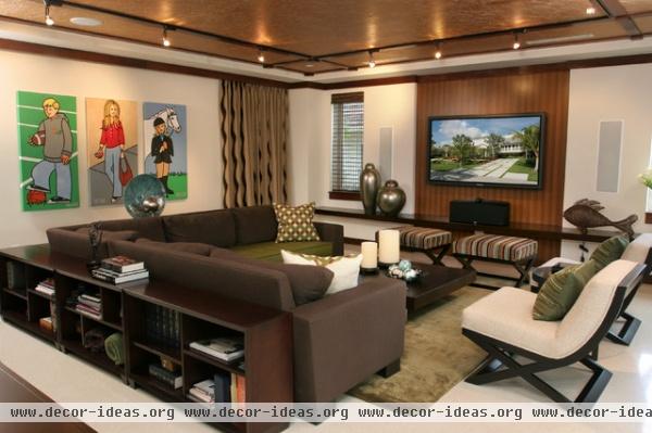 Vento - contemporary - family room - miami