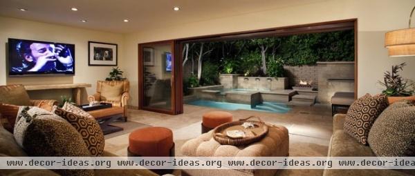 Laguna Beach Residence - contemporary - living room - los angeles
