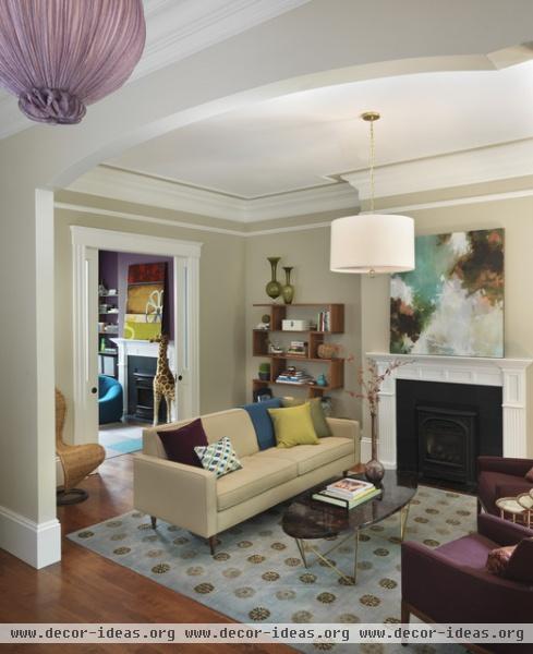 Living Room - modern - living room - boston