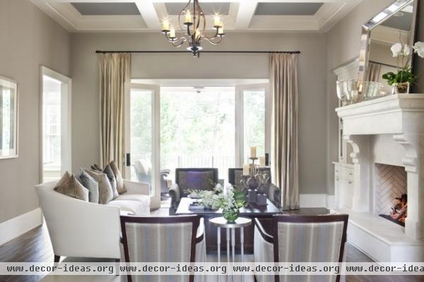 J Designs, Inc - traditional - living room - atlanta