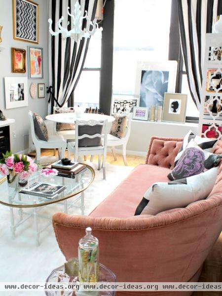 NYC Fashion PR Firm - eclectic - living room - kansas city