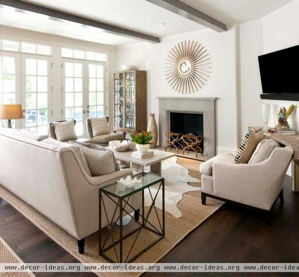 UP05 - traditional - family room - dallas