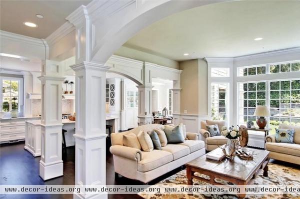 Yarrow Point - traditional - family room - seattle