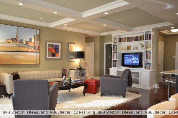 Contemporary Kitchen - contemporary - living room - philadelphia