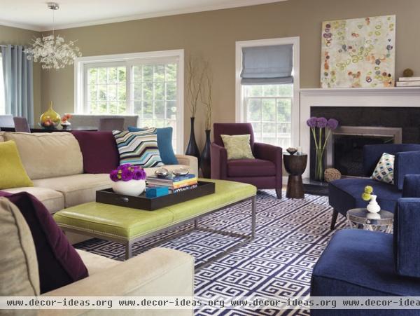 Living Room - modern - living room - boston