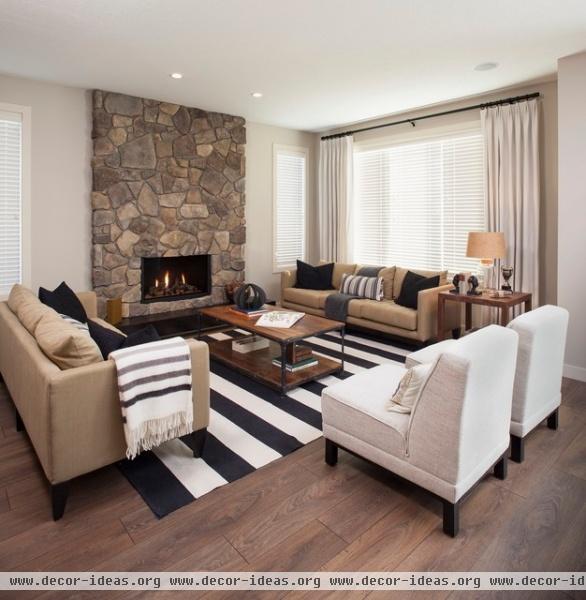 New Showhomes! (Calgary + Edmonton) - contemporary - living room - edmonton