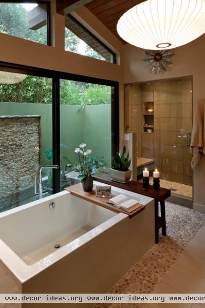 Brentwood - Sullivan Canyon - contemporary - bathroom - los angeles