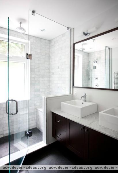 Classic Contemporary Washroom - contemporary - bathroom - toronto Classic Contemporary Washroom - contemporary - bathroom - toronto
