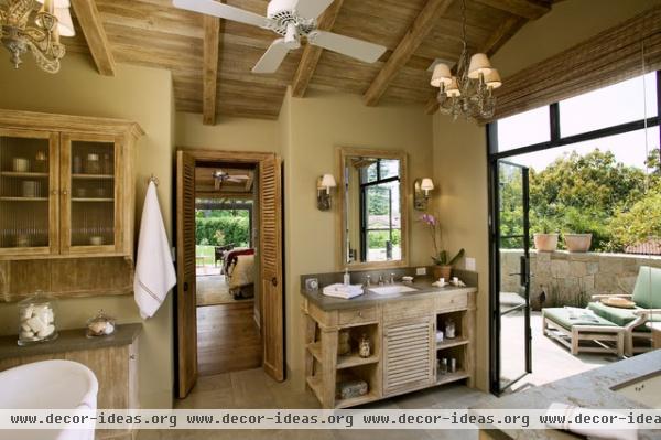Traditional Home - traditional - bathroom - santa barbara