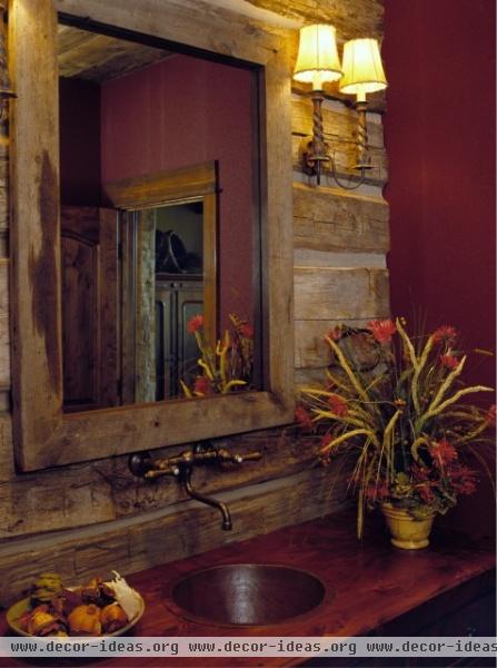 Montana mix - traditional - bathroom - other metro