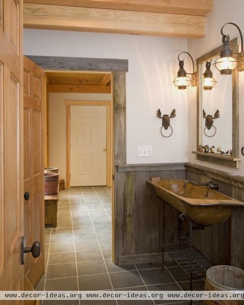 Ski Resort Lodge - traditional - bathroom - burlington Ski Resort Lodge - traditional - bathroom - burlington