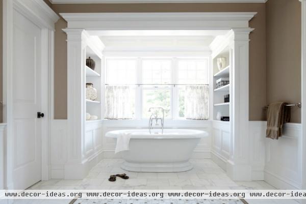 New Canaan Shingle Style - traditional - bathroom - new york New Canaan Shingle Style - traditional - bathroom - new york