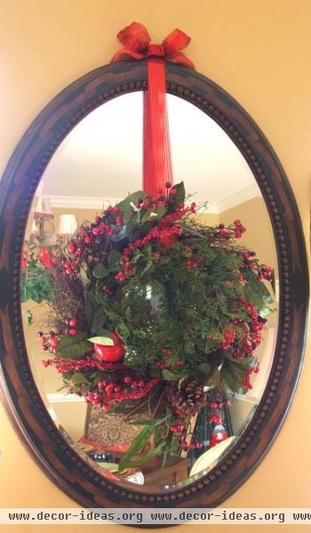 Mirrors & Wreaths - traditional - dining room - dc metro