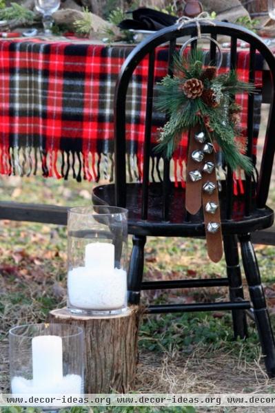 Winter Tablescape - traditional - dining room - kansas city