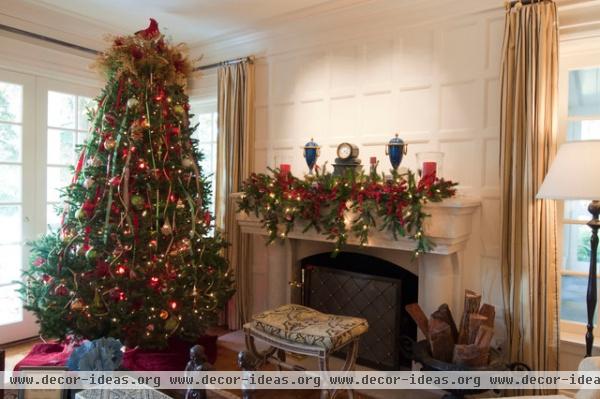 Junior League Holiday Home Tour - traditional - living room - san francisco