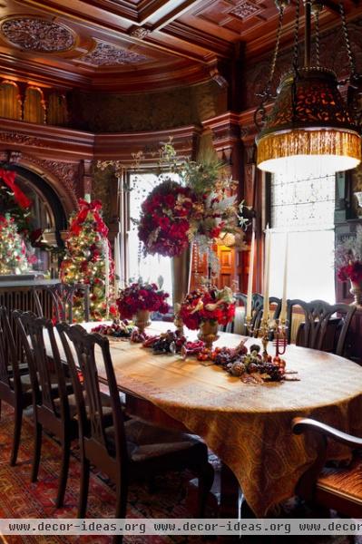 Wilderstein Holiday Tour - traditional - dining room - new york