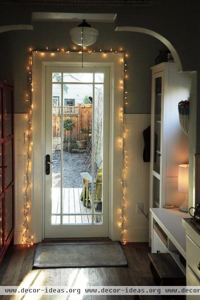 Back Door in the Kitchen - eclectic - kitchen - portland