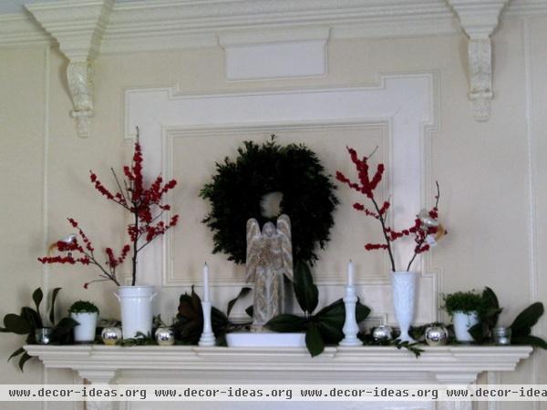 XMAS MANTEL - eclectic -  -