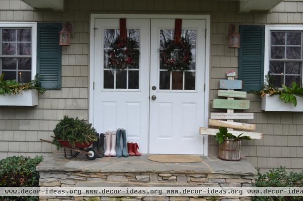 A Shed for Christmas - eclectic - porch - charlotte
