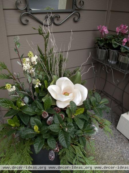 Holiday Container Gardens -  - landscape - seattle