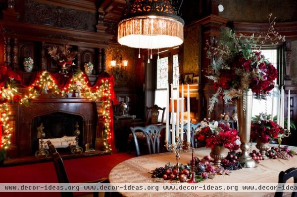 Wilderstein Holiday Tour - traditional - dining room - new york