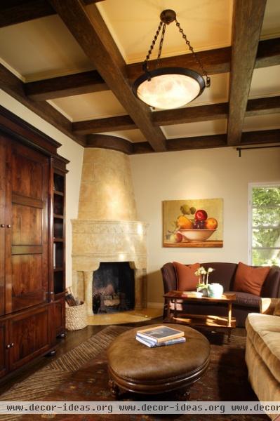 Bider - mediterranean - family room - los angeles