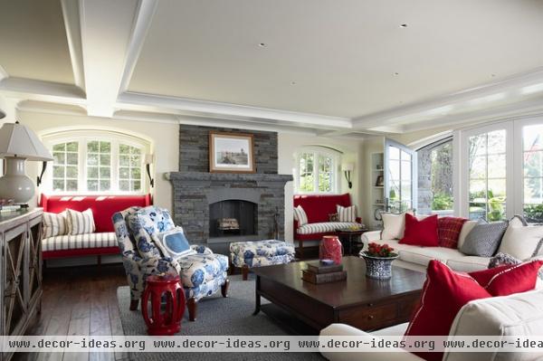 Family Room - traditional - family room - minneapolis