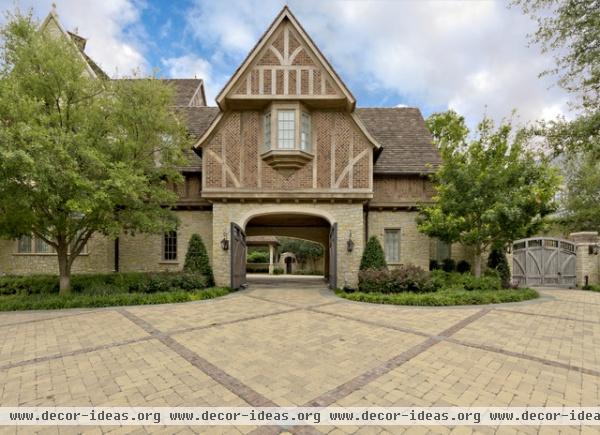 Private Residence - English Tudor Estate & Gardens - traditional - landscape - dallas