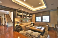 Den - contemporary - family room - los angeles