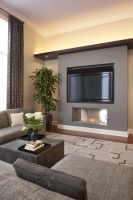 Orchard Family Room B - contemporary - family room - chicago